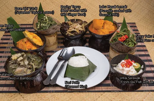 Sarawak Ethnic Kitchen Set A