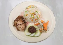 FRIED RICE WITH CHICKEN